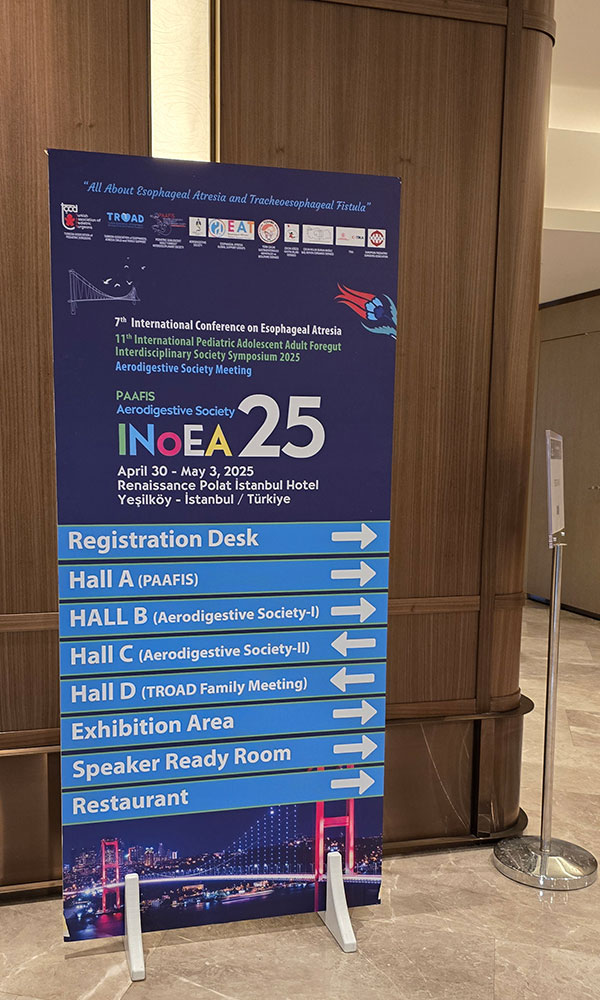 inoea2025, konferencja, atrezja przelyku, stambul