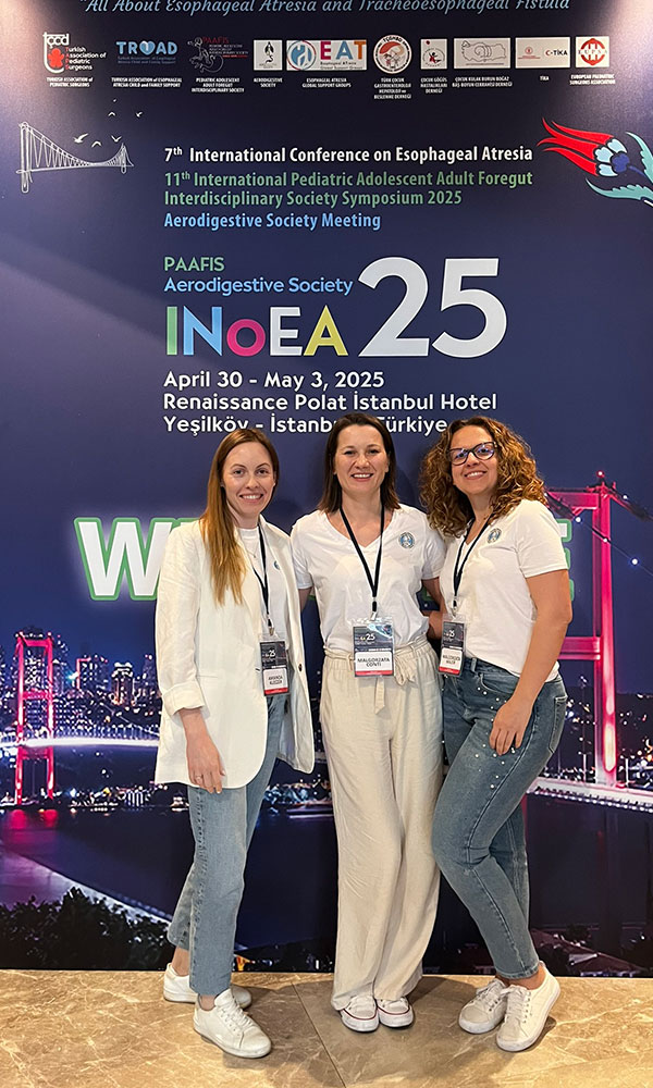 inoea2025, konferencja, atrezja przelyku