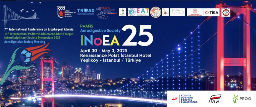 inoea2025, konferencja, atrezja przelyku, stambul