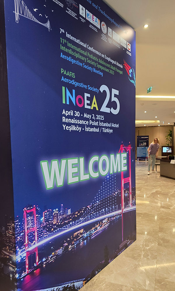 inoea2025, konferencja, atrezja przelyku, stambul