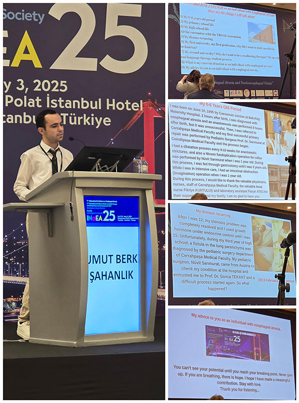 inoea2025, konferencja, atrezja przelyku, stambul