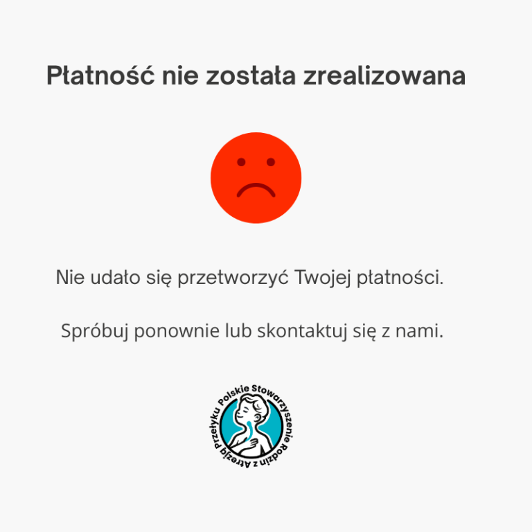 Płatność nie została zrealizowana